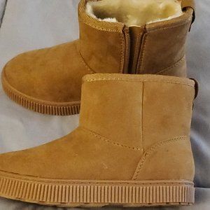 Sherpa Booties - Girls, Size 10